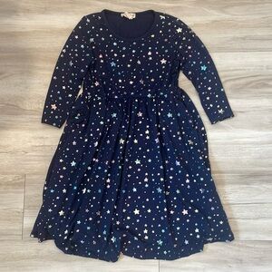 Emma & Elsa Girls Rainbow Star Dress